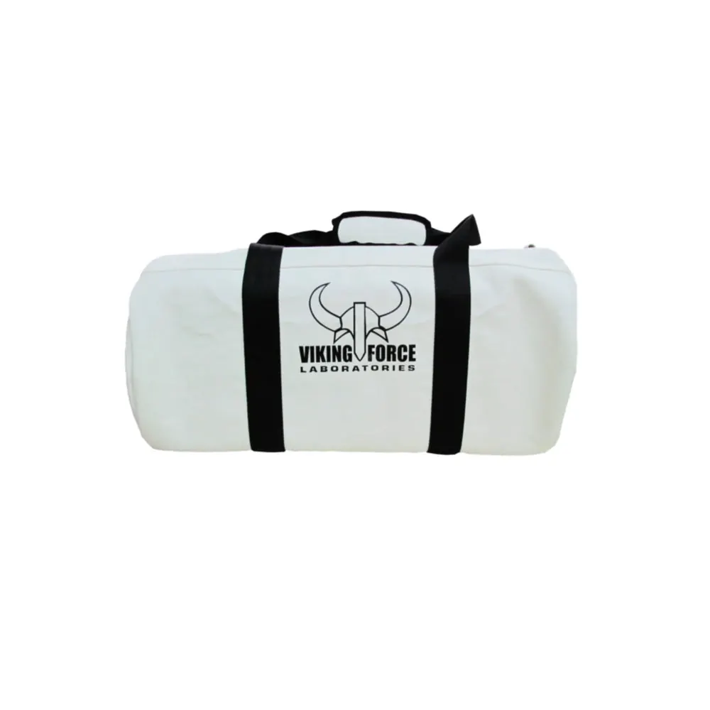Viking Force Barrel Gym Bag - White