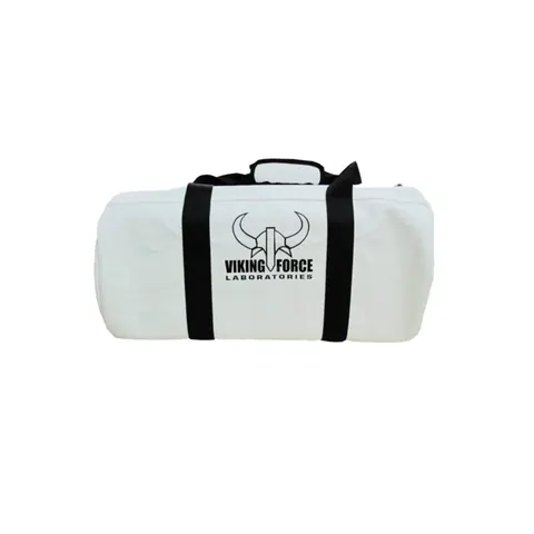 Viking Force Barrel Gym Bag - White