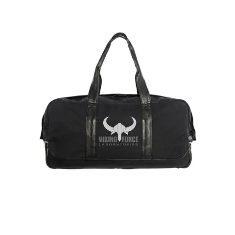 Viking Force Canvas Duffel Bag - Black