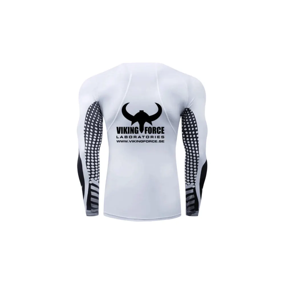 Viking Force Compression Top - White