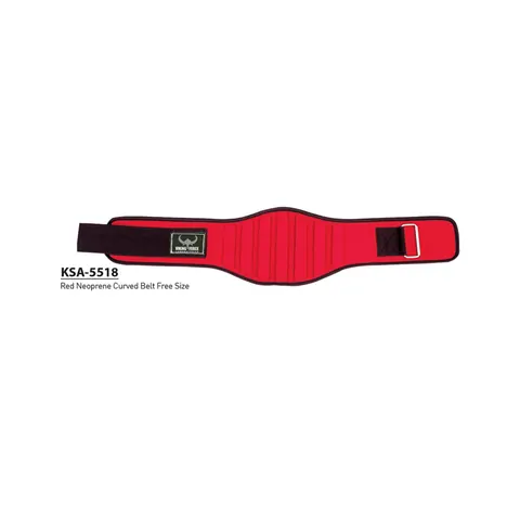 Viking Force Neoprene Curved Belt - Red