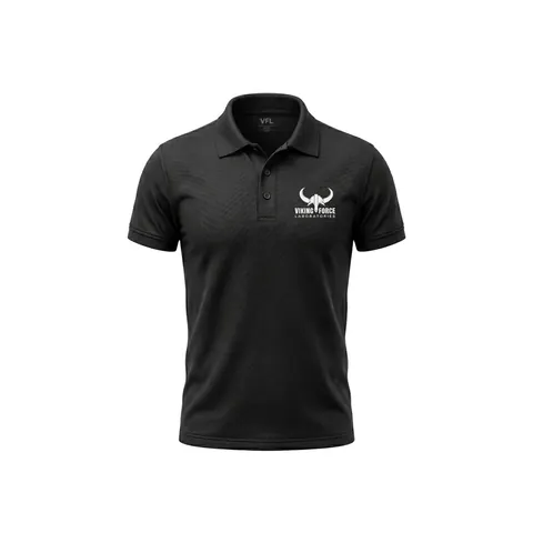 Viking Force Polo Shirt - Black
