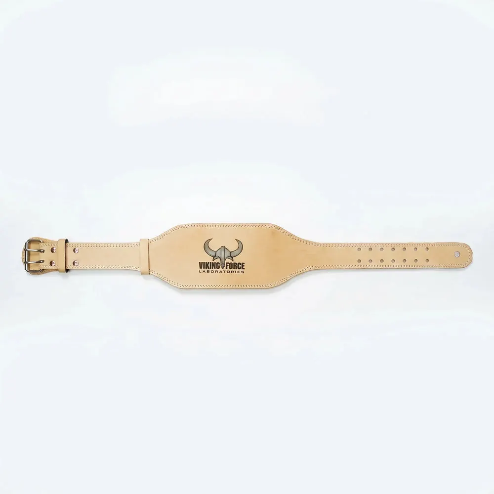 Viking Force Weightlifting Belt - Cream