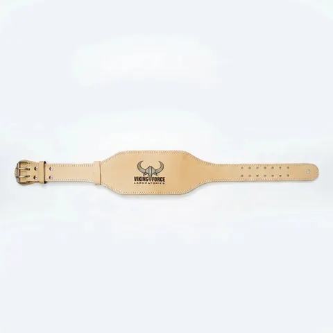 Viking Force Weightlifting Belt - Cream